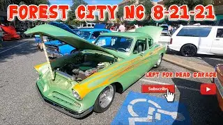Forest City NC   Hot Nights Cool Cars August 21 2021