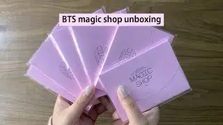 BTS Magic Shop unboxing | BBC21 pop up (6 sets of mini pcs!!)
