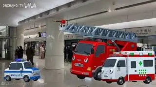 Tayo Pat, Frank And Alice To Do A Tianjin Metro Line 3 Jinwan Square Station Story 天津地铁3号线津湾广场站