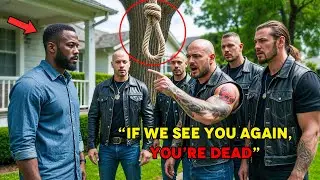 Racist Gang Hangs A Rope In Front Of Black Man's House, He Makes Them Regret It Instantly