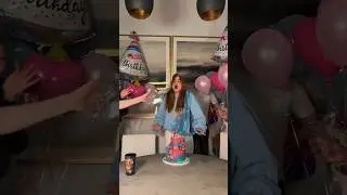 Happy Birthday to me 😂😳😳 note to self: put your hair up when blowing out candles&hellip;. #birthday