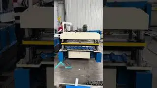 Roof sheet machine R101 is ready! #machine #roofing #roofsheet #manufacturing#factory #building