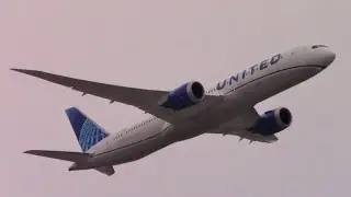 Spectacular Morning Departures from Newark Liberty Int'l Airport