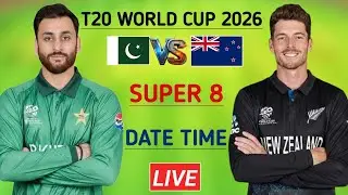 Pakistan team super 8 next match schedule 2026 | Pak vs NZ match timing 2026 | Pak vs NZ match 2026
