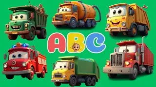 ABC Truck Song for Kids! | Fun Alphabet Song for Kids | Kids Songs & Nursery Rhymes
