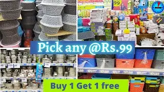 kitchen plastic storage basket/containers@Rs99|Stainless steel|Reliance smart.