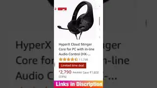 HyperX headst just at 2,790 || #hyperx || #amazon || #gamingshoppingdeals