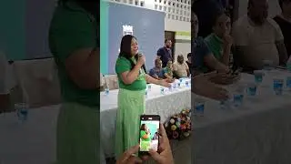 Secret&aacute;ria Heliene Mota, Programa Caminhos para o Futuro, discurso  sob  vaias dos Universit&aacute;rios