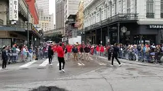 Booker T Washington band Marching In Krewe of Femme Fatale (2020)