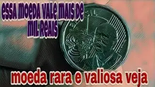 Essa moeda &eacute; muito RARA / 50 centavos sem o ZERO #moedasraras #moedascomdefeito