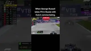 When George Russell Takes P3 In Russia With Dutch Commentating F1 Rusland 2021 Commentaar Olav Mol