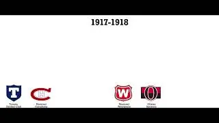 every NHL team logo by year  / каждый логотип команды НХЛ по годам