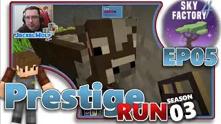 SKY FACTORY 4 - PRESTIGE RUN SEASON 3!!! EP05 [CAVE DIMENSION WORLD]