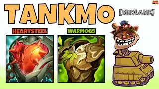 TANKMO! TANKMO! TANKMO! Teemo Mid with Heartsteel & Warmogs | KDA = 6/1/9 | Flex Ranked