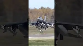 Демонстрация силы F-16 #амитеш #истребитель