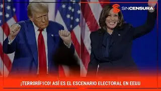 &iexcl;T&Epsilon;RR0R&Iacute;F1C0! As&iacute; es el escenario electoral en #EEUU