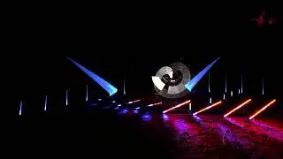 Am See Leipzig Eventlocation // Firmenfeier EKD Leipzig /Project Fire Lightshow / LED Show / Logo