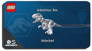 Lego Jurassic World - How To Unlock Indominus Rex Dinosaur Character Location