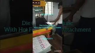 BMC - Die Cutting Machine with Dual Colour Hot Foil Printing Attachment