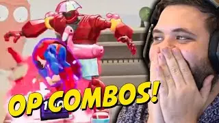 Reacting to OP COMBOS in MultiVersus
