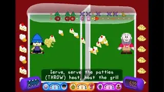 Parappa the rapper 2 stage 6 cool (blue hat)
