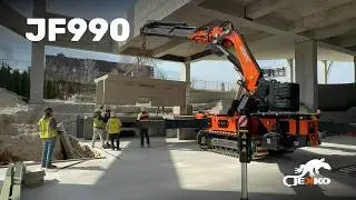 Jekko JF990 Articulated crawler crane | #MadeForLiftingHeroes