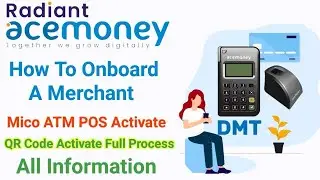 Acemoney Mai Retailers Registration kaise kare // How To Acemoney Pos Transaction & QR Activate