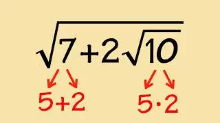 How to simplify nested square roots (shortcut & proof)
