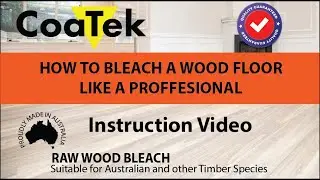 Raw wood Bleach-How to Bleach a Timber Floor