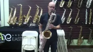 Selmer Mark VI Low Bb Silver Bari Sax SN 86646