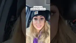 How to survive a gaslighting attack⛽️💡#shorts #narcissist #gaslighting ￼