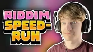 SPEEDRUNNING A FULL RIDDIM TRACK IN 30 MINUTES // Music Production with Neddie