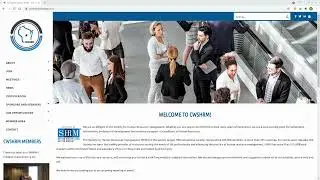 How to Use the CWSHRM Star Chapter Forum