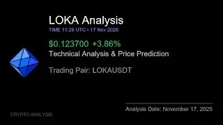 LOKA (LOKAUSDT) Technical Analysis - Price Prediction & Buy or Sell November 17, 2025