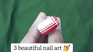 3 beautiful nail art design 💅❤️🔥💅 viral video YouTube video nav fashion trending video 😍🤩