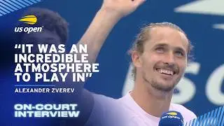 Alexander Zverev On-Court Interview | 2026 US Open Final