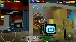 Pixel gun 3d | Revolver sniper rifle - top? Just a fight.