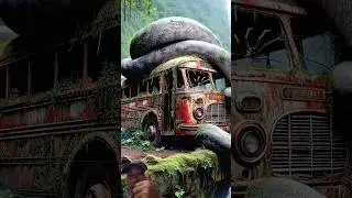 🟣 Travel Exploring Abandoned Vehicles #traveling #explore #horror #snake #hutanamazon