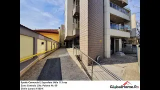 Str. Polonă Nr. 89 | Spaţii Comercial 113 mp | Zona centrală București | Global Home RO
