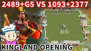 [萬國覺醒] 2489+G5 VS 1093+2377 皇庭開放 KINGLAND Opening Day 4