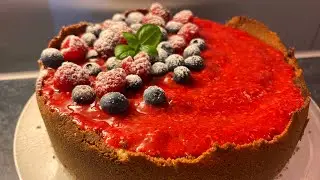 O melhor cheesecake de frutas vermelhas