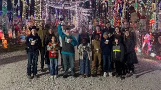 Stewart Family Light Show 2025/26 - Rainier and Rossi Fam