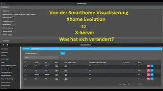 Smarthome Visualisierung: Von Xhome Evolution zum Nachfolger X-Server. Was hat sich ver&auml;ndert?