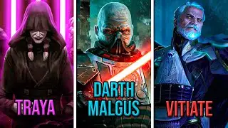 OS 10 SITH MAIS ASSUSTADORES DE TODOS OS TEMPOS EM STAR WARS | Contos Star Wars