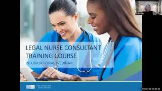 Legal Nurse Consultant Training Course Webinar (July 2020) | The Center for Legal Studies