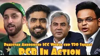 Pakistan Announced ICC World Cup 2026 Squads| Babar IN | Haris OUT| PCB In Action #cricket #analysis