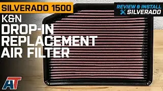 2019-2022 Silverado 1500 K&N Drop-In Replacement Air Filter Review & Install