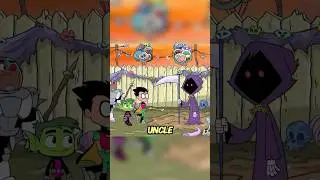 Robin Meets Ravens Family! #teentitansgo #dc #shorts #funny
