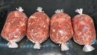 Домашняя колбаса, ароматная и настоящая, из говядины и куриной грудки! Недорого и вкусно