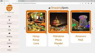 Responsive Travel Website using HTML, CSS & JS- Source Code available | Explore Pune | Microproject